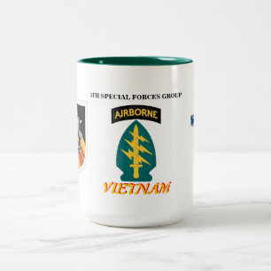 Tasse 2 Couleurs 5ème L'INFANTERIE de COMBAT des FORCES SPÉCIALES