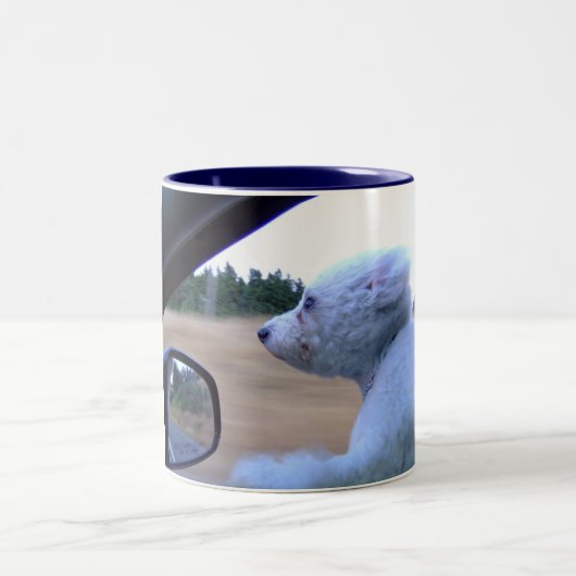 Tasse 2 Couleurs 65MPH Bichon Fise (Centre)
