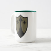 Tasse 2 Couleurs 72e Bataillon d'Ordnance (Devant gauche)