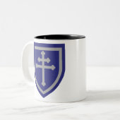 Tasse 2 Couleurs 79th Infantry Division (Devant gauche)