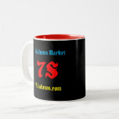 Tasse 2 Couleurs 7Ombres Musique (Devant gauche)