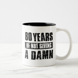 Tasse 2 Couleurs 80 ans