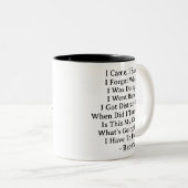 Tasse 2 Couleurs 80th Birthday (Devant droit)