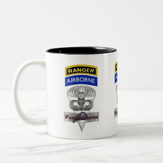 Tasse 2 Couleurs 82e division aéroportée (Gauche)