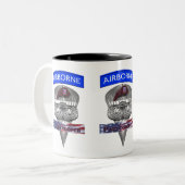 Tasse 2 Couleurs 82e division aéroportée (Devant gauche)