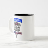 Tasse 2 Couleurs 82e division aéroportée (Devant gauche)