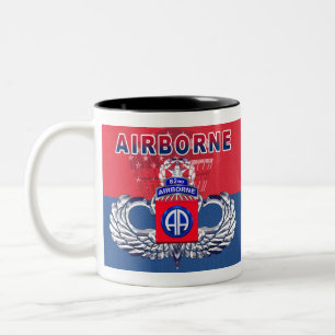 Tasse 2 Couleurs 82e division aéroportée