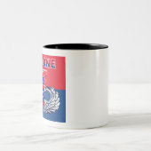 Tasse 2 Couleurs 82e division aéroportée (Centre)