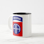 Tasse 2 Couleurs 82nd Airborne Division (Devant gauche)