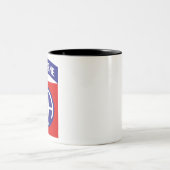 Tasse 2 Couleurs 82nd Airborne Division (Centre)