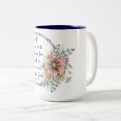 Tasse 2 Couleurs 8h28 de Romains (Devant droit)