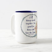 Tasse 2 Couleurs 8h28 de Romains (Devant gauche)