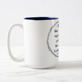 Tasse 2 Couleurs 8h28 de Romains (Gauche)