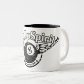 Tasse 2 Couleurs 8negro ailes effiloche (Devant droit)