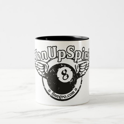 Tasse 2 Couleurs 8negro ailes effiloche (Centre)