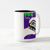 Tasse 2 Couleurs 90s Baby Millennial MaMa (Devant droit)