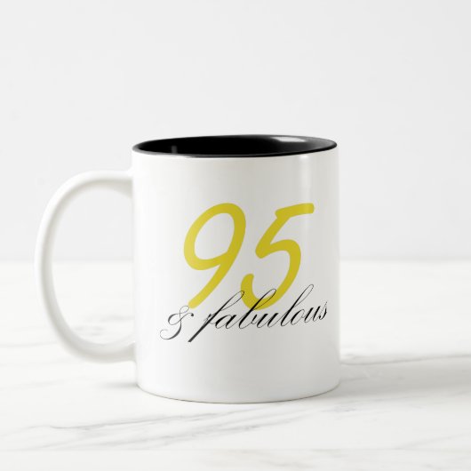Tasse 2 Couleurs 95 et fabuleux (Gauche)