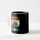 Tasse 2 Couleurs 9 berger allemand papa (Devant gauche)