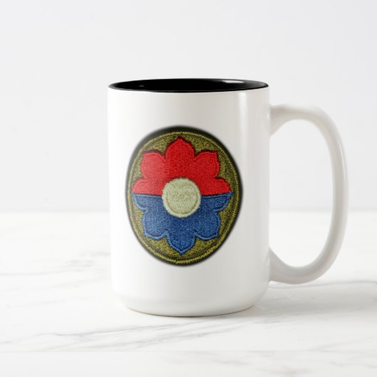 Tasse 2 Couleurs 9ème L'infanterie Fort Lewis d'identification (Droit)