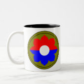 Tasse 2 Couleurs 9th Infantry Division (Gauche)