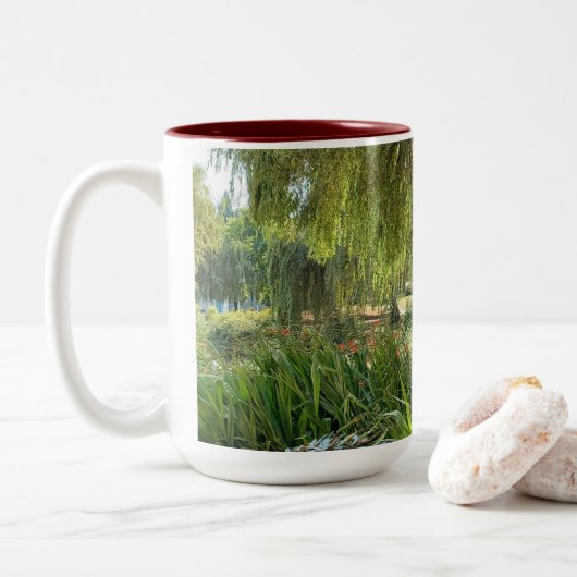 Tasse 2 Couleurs À bientôt latte (Avec donut)
