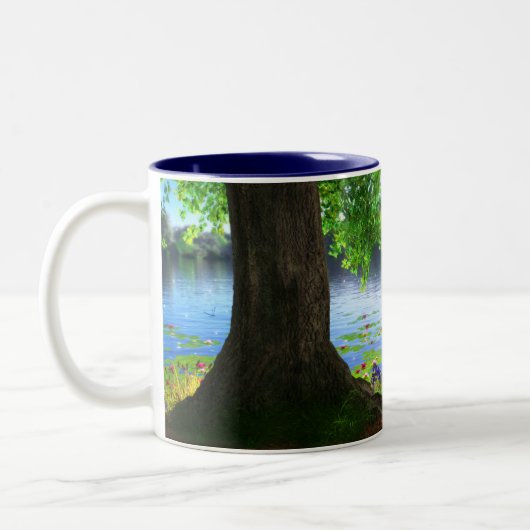Tasse 2 Couleurs À côté de la boue d'eau (Gauche)