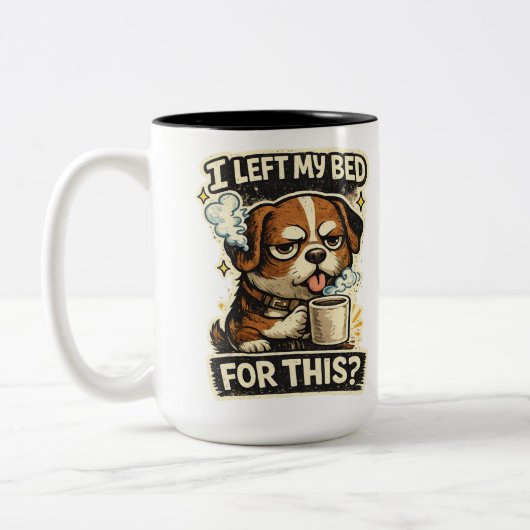 Tasse 2 Couleurs A cup for dog lovers (Gauche)