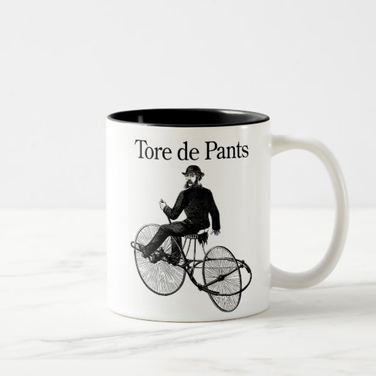 Tasse 2 Couleurs A déchiré de Pants (Droit)