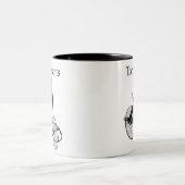 Tasse 2 Couleurs A déchiré de Pants (Centre)