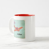 Tasse 2 Couleurs A est pour avion (Devant gauche)