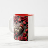 Tasse 2 Couleurs À jamais à moi (Devant gauche)