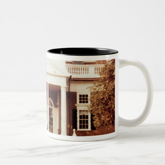 Tasse 2 Couleurs À l'est avant de Monticello (Droit)