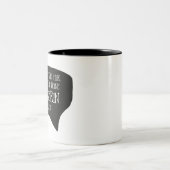 Tasse 2 Couleurs À moi, je suis pourrais ton enseignante (Centre)