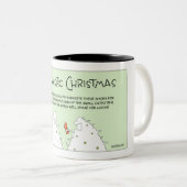 Tasse 2 Couleurs A Parasite Christmas (Devant droit)