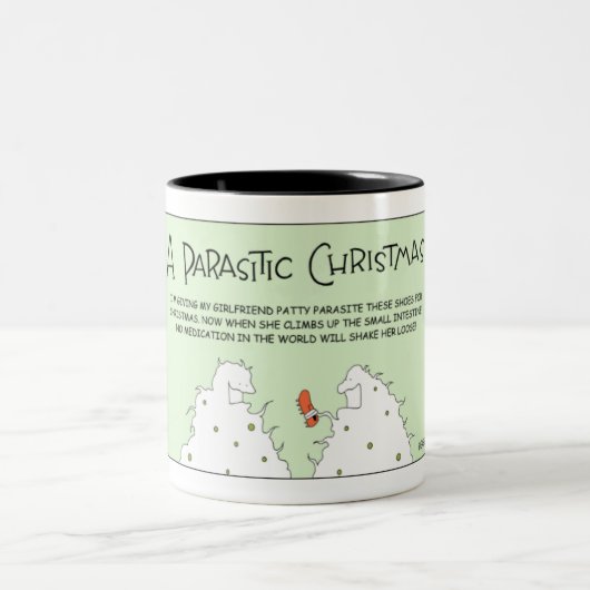 Tasse 2 Couleurs A Parasite Christmas (Centre)