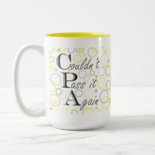 Tasse 2 Couleurs A passé mes examens de CPA ! N'a pas pu le passer