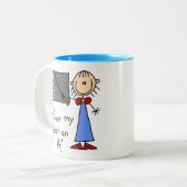 Tasse 2 Couleurs A plus le professeur (Devant gauche)