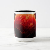 Tasse 2 Couleurs A Stunning Red Planet (Centre)