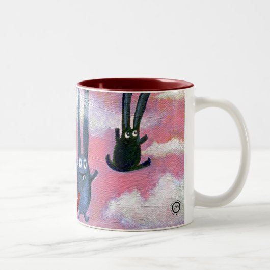 Tasse 2 Couleurs À travers (Droit)