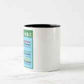 Tasse 2 Couleurs ABC du salut (Centre)