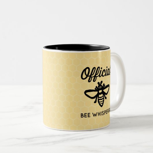 Tasse 2 Couleurs Abeille (Devant droit)