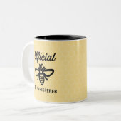 Tasse 2 Couleurs Abeille (Devant gauche)