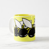 Tasse 2 Couleurs Abeille (Devant gauche)