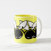 Tasse 2 Couleurs Abeille (Devant droit)