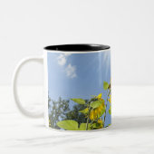 Tasse 2 Couleurs abeille d'extra large sur le tournesol (Gauche)