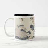 Tasse 2 Couleurs Abeille et chrysanthèmes (Gauche)