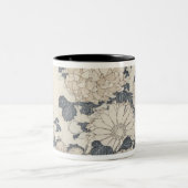 Tasse 2 Couleurs Abeille et chrysanthèmes (Centre)