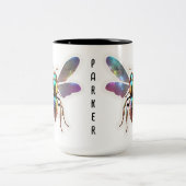 Tasse 2 Couleurs Abeille Moderne (Centre)