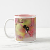 Tasse 2 Couleurs Abeille sur le fleur sauvage (Gauche)