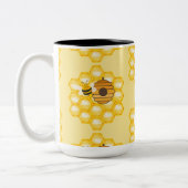 Tasse 2 Couleurs Abeilles et ruches (Gauche)